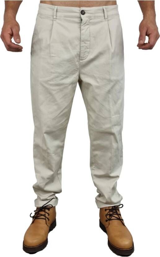 40Weft Ronan Chino Pant Beige Heren