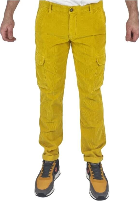 40Weft Slim-fit Trousers Geel Heren