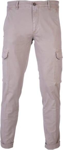 40Weft Taps toelopende broek Beige Heren