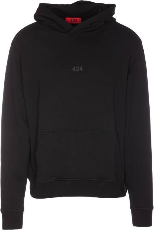 424 Hoodies Zwart Heren