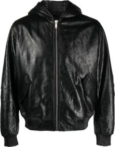424 Leather Jackets Zwart Heren