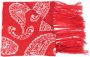 424 Sjaal Rood Heren - Thumbnail 1