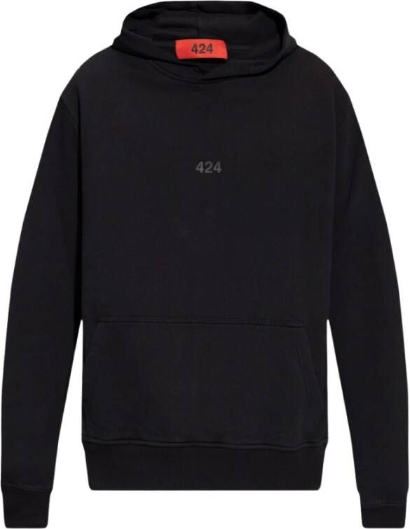 424 Sweatshirts & Hoodies Zwart Heren