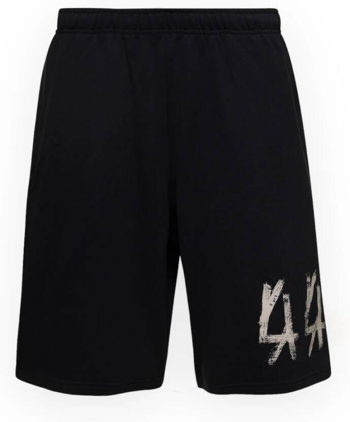 44 Label Group Casual Shorts Zwart Heren