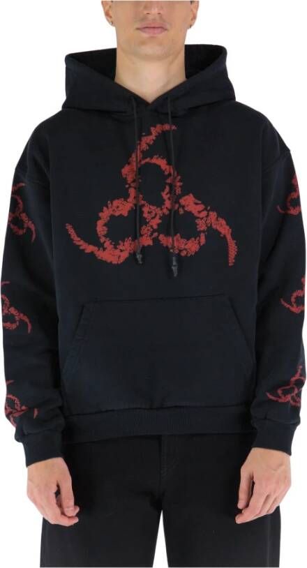 44 Label Group Hoodies Zwart Heren