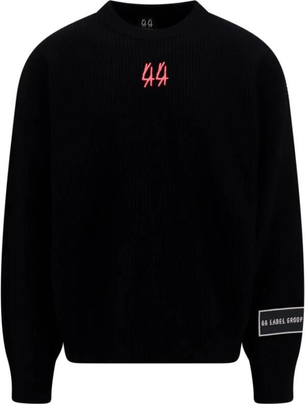 44 Label Group Sweatshirts Zwart Heren