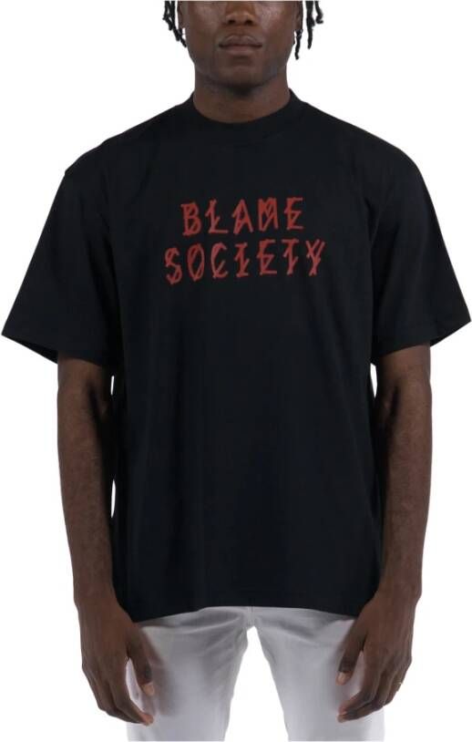 44 Label Group Klassiek T-Shirt Black Heren