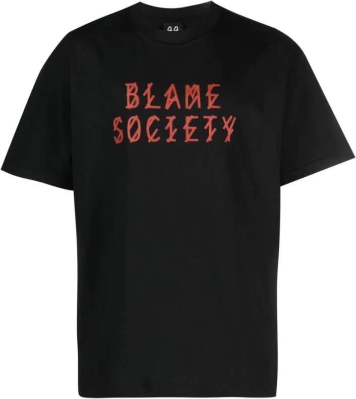 44 Label Group T-Shirts Zwart Heren