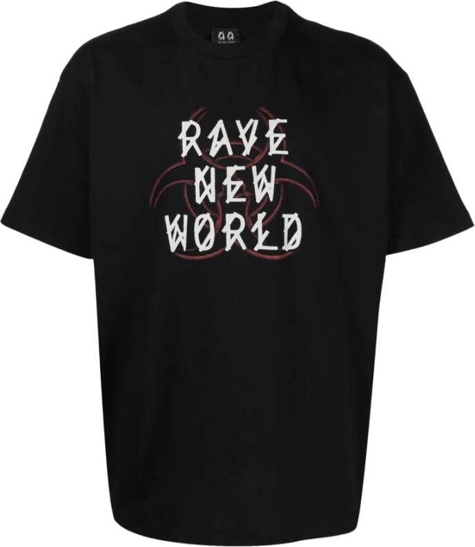 44 Label Group Fallout Master Tee T-Shirt Black Heren