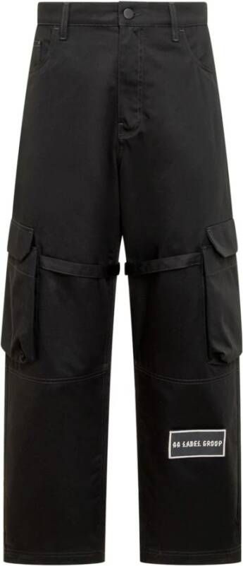 44 Label Group Trousers Zwart Heren