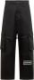 44 Label Group Trousers Zwart Heren - Thumbnail 1