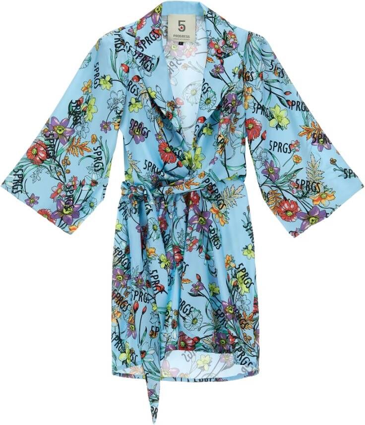 5Progress Short Dresses Blauw Dames