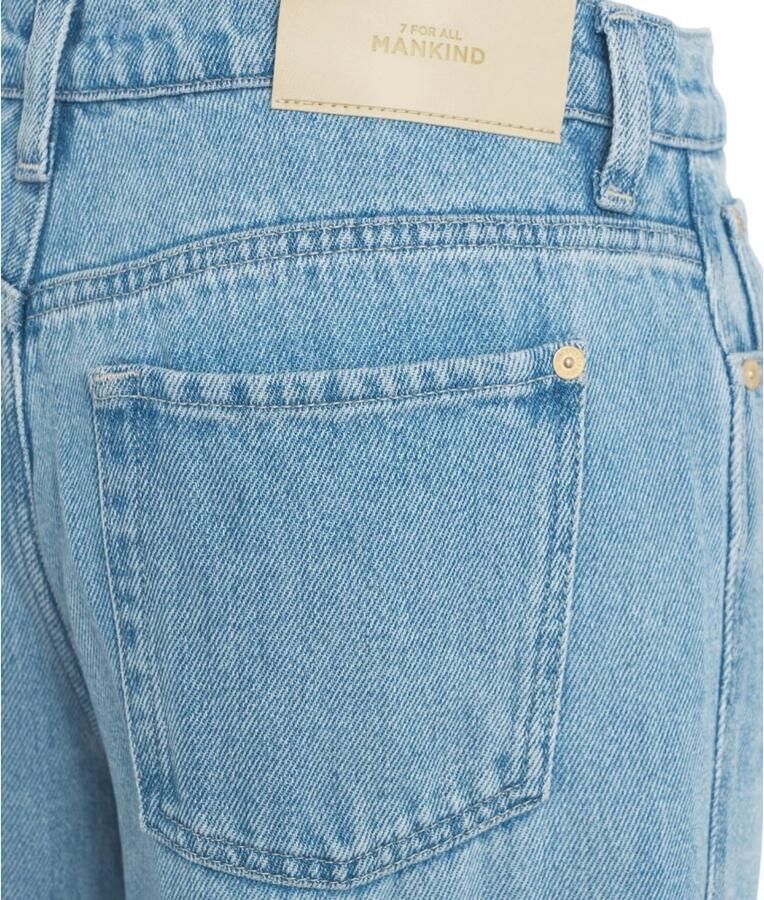 7 For All Mankind Blauwe Flared Jeans High-Waisted Wijde Pijp Blue Dames - Foto 5
