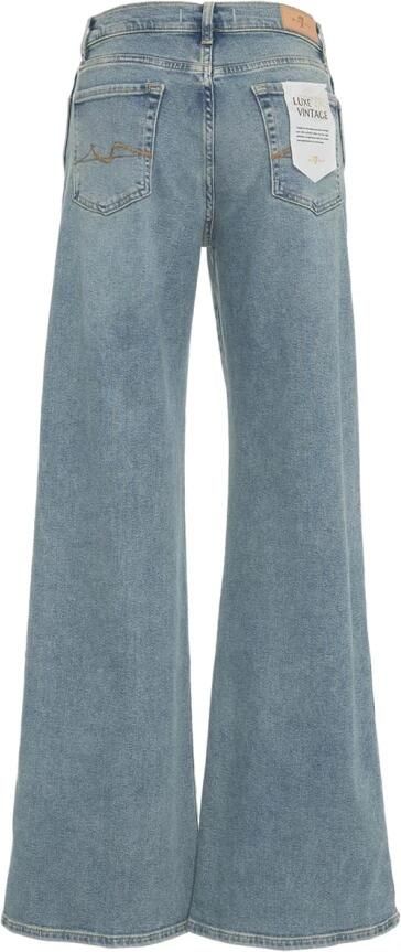 7 For All Mankind Blauwe Flared Vintage Jeans Blue Dames - Foto 7