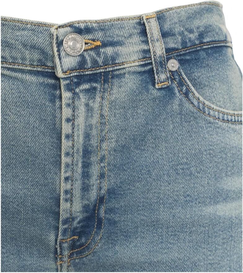 7 For All Mankind Blauwe Flared Vintage Jeans Blue Dames - Foto 5