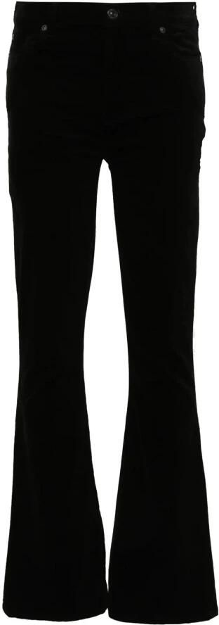 7 For All Mankind Jeans Flare Black Dames