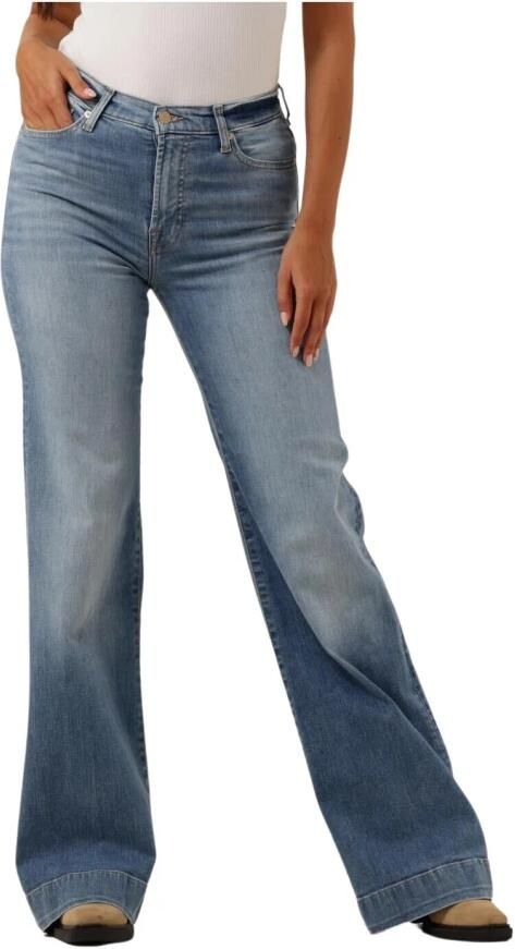7 For All Mankind Stretch wide leg jeans Modern Dojo blauw - Foto 3