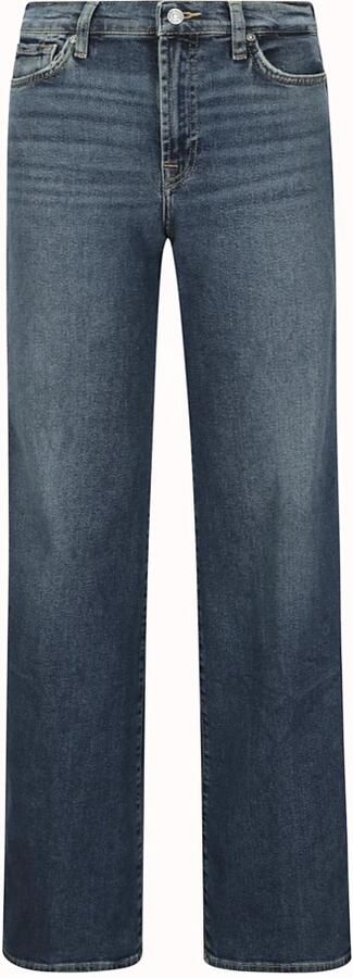 7 For All Mankind Jeans Straight Pre-owned Blue Dames - Foto 3
