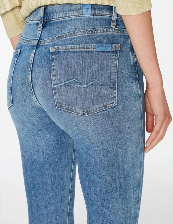 7 for all Mankind Blauwe Skinny Jeans Hw Skinny Slim Illusion Brightness - Foto 2