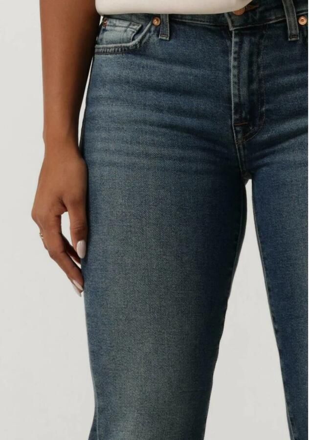 7 FOR ALL MANKIND Dames Jeans Roxanne Luxe Vintage Sea Level Donkerblauw