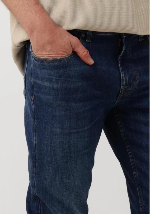 7 For All Mankind Indigo Blue Denim Jeans Tapered Leg Blue Heren - Foto 4