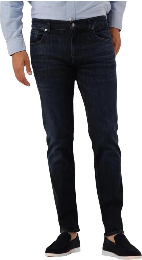 7 For All Mankind Slim Fit Jeans Donkerblauw Blue Heren - Foto 3