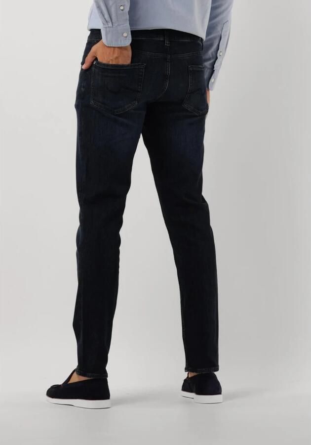 7 For All Mankind Slim Fit Jeans Donkerblauw Blue Heren - Foto 2