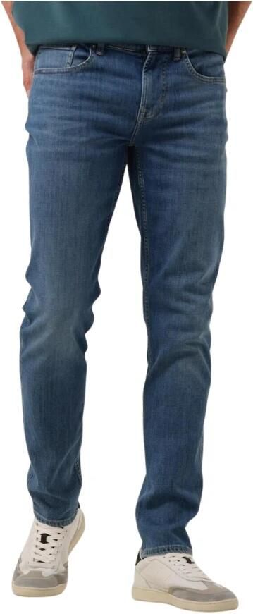 7 For All Mankind Slim Fit Jeans Donkerblauw Blue Heren - Foto 3