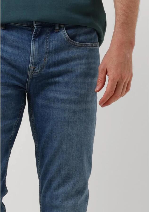 7 For All Mankind Slim Fit Jeans Donkerblauw Blue Heren