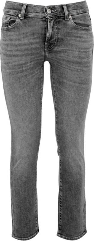 7 For All Mankind 7 voor alle menselijke broek grijs Gray Dames