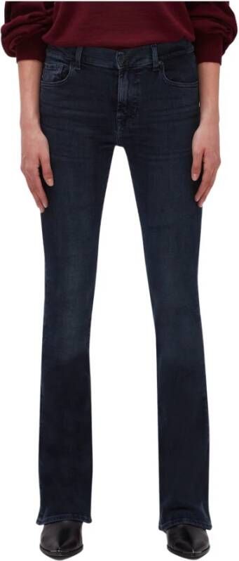 7 For All Mankind 7forallmankind Bootcut Slim Illusion Alleyway jeans Zwart Dames