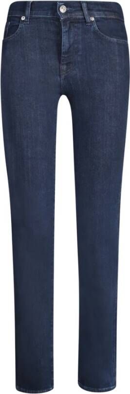 7 For All Mankind Blauwe Aw23 Dames Jeans Blauw Dames