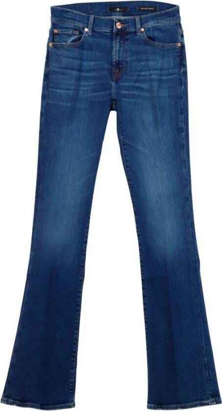 7 For All Mankind Bootcut slank jeans Jswbc120Sl Blauw Dames