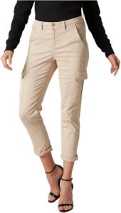7 For All Mankind Cargo Chino Pants Beige Dames