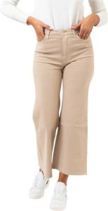 7 For All Mankind Cropped Jeans Beige Dames
