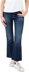 7 For All Mankind Cropped bootcut jeans met stretch