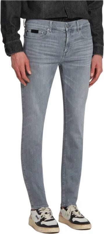 7 For All Mankind For All Mankind-Jeans Grijs Heren
