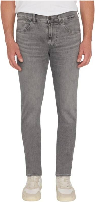 7 For All Mankind For All Mankind-Jeans Grijs Heren