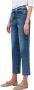 7 For All Mankind Vintage High Waist Straight Cut Jeans Blue Dames - Thumbnail 1