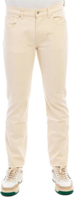 7 For All Mankind Jeans Beige Heren