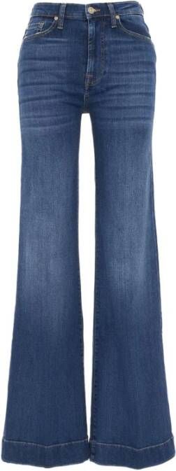 7 For All Mankind Jeans Blauw Dames