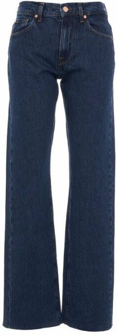 7 For All Mankind Wide leg jeans met stretch model 'Tess'