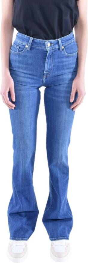 7 For All Mankind Jeans Lisha Illusion Promise Blauw Dames