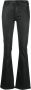7 For All Mankind Coated Slim Illusion Zwarte Bootcut Black Dames - Thumbnail 1