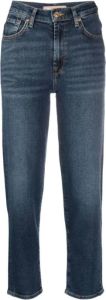 7 For All Mankind Malia High Rise Cropped Jeans Blauw Dames