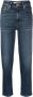 7 For All Mankind Malia High Rise Cropped Jeans Blauw Dames - Thumbnail 1