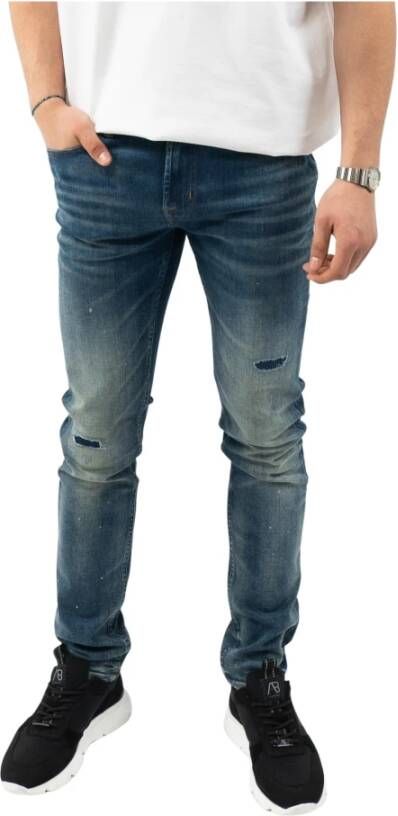 7 For All Mankind Paxtyn Stretch Tek Mistery Jeans Blauw Heren