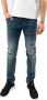 7 For All Mankind Paxtyn Stretch Tek Mistery Jeans Blauw Heren - Thumbnail 3