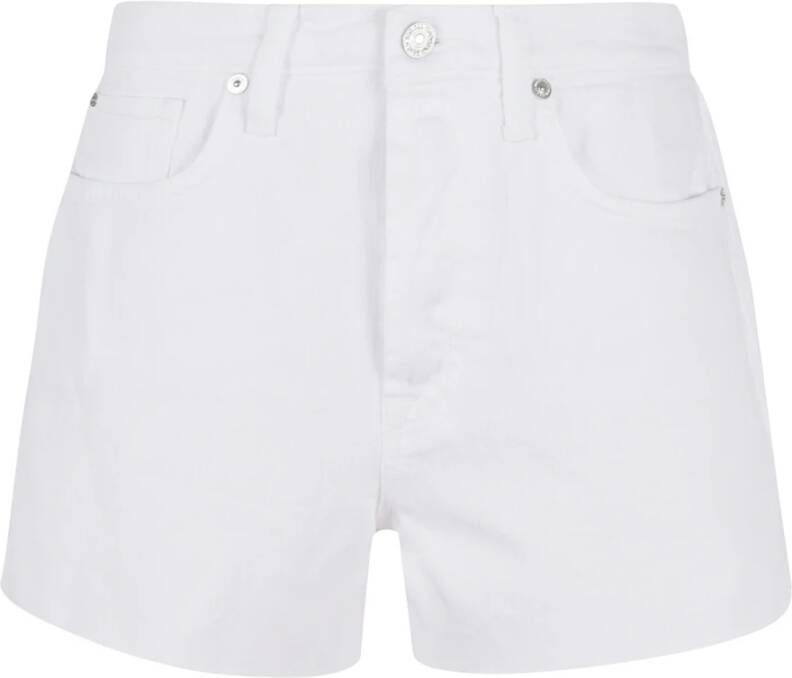 7 For All Mankind Short Shorts Wit Dames