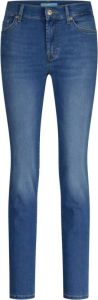 7 For All kind Slim-fit Jeans Blauw